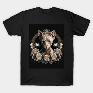 Mysterious Beauty of a Victorian Sphynx T-Shirt